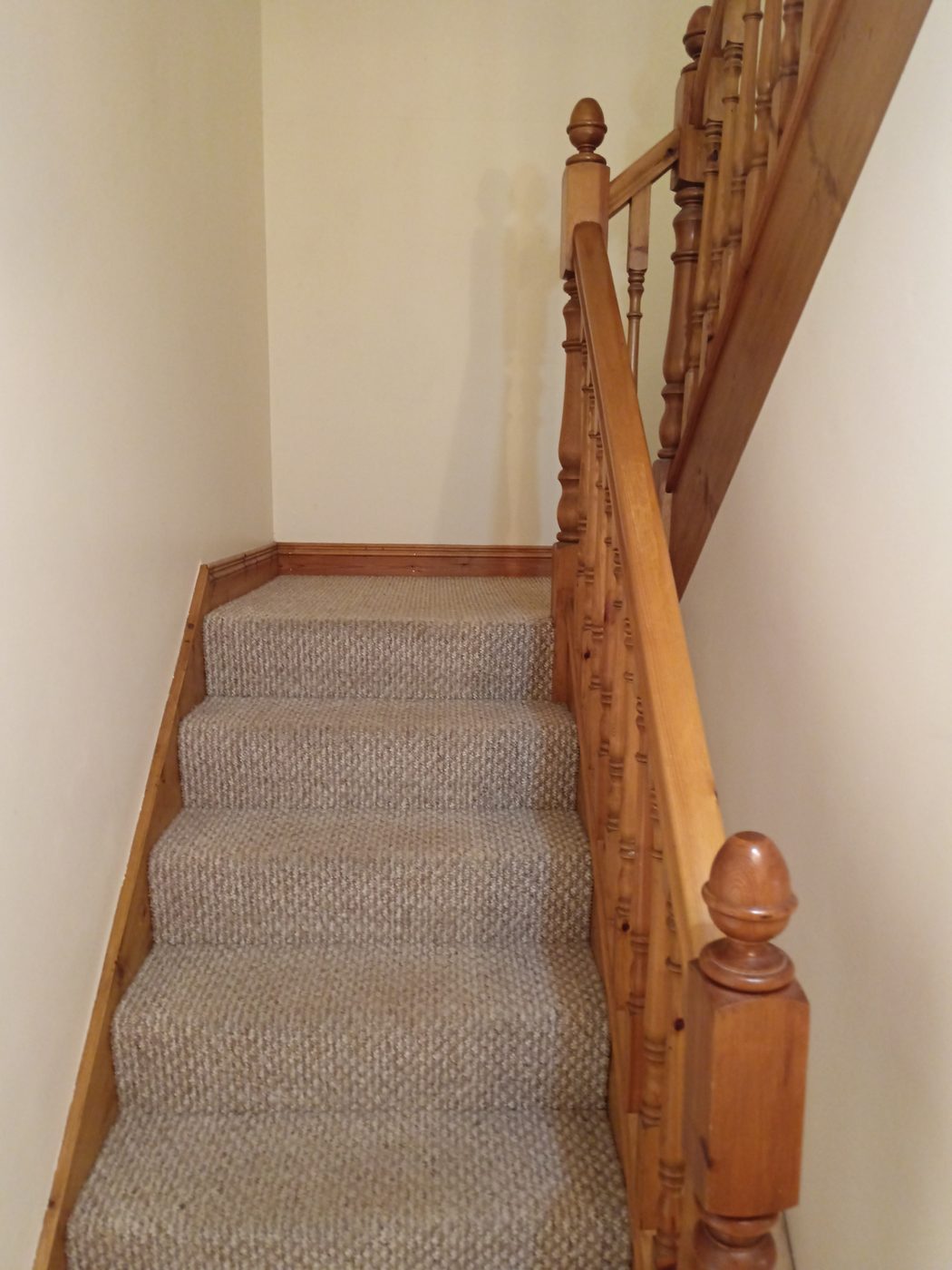 Staircase before painting in Castlerock